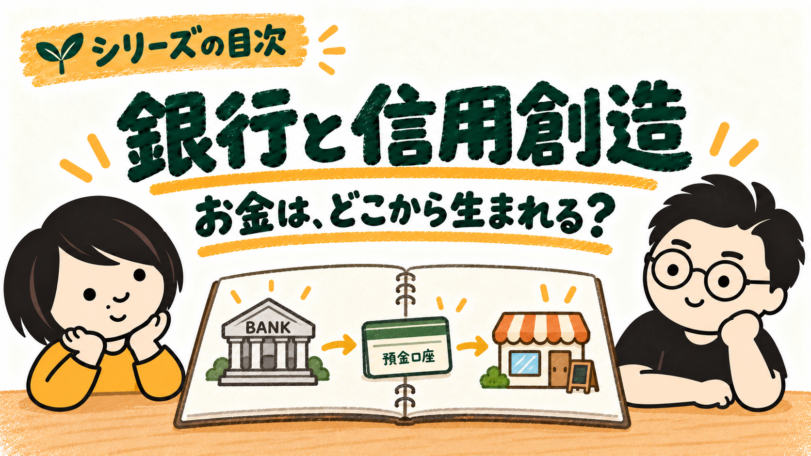 銀行と信用創造 シリーズの目次